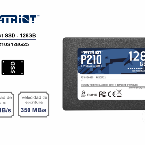SDD Patriot P210 128GB 2.5" SATA