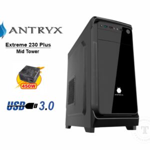 Cases Antryx Xtreme E230 Plus | Negro | Fuente 450W
