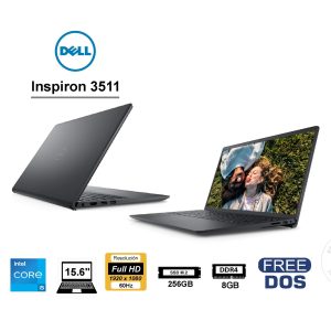 Portátil DELL Inspiron 3511  | 15.6" LED FHD  | Intel(R) Core(TM) i5-1135G7 CPU @ 4.2GHz  | RAM 8GB | SSD 256GB | FREEDOS