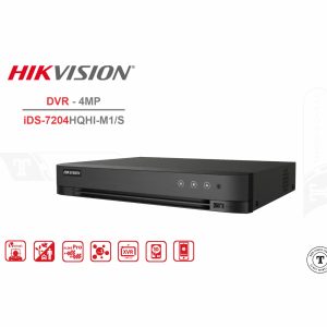 DVR Hikvision Acusense iDS-7204HQHI-M1/S | 1U | 4-CH | HDMI | 1HDD | 1080P