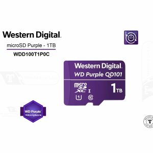 Tarjeta de memoria microSD Western Digital WDD100T1P0C | 1TB | Púrpura